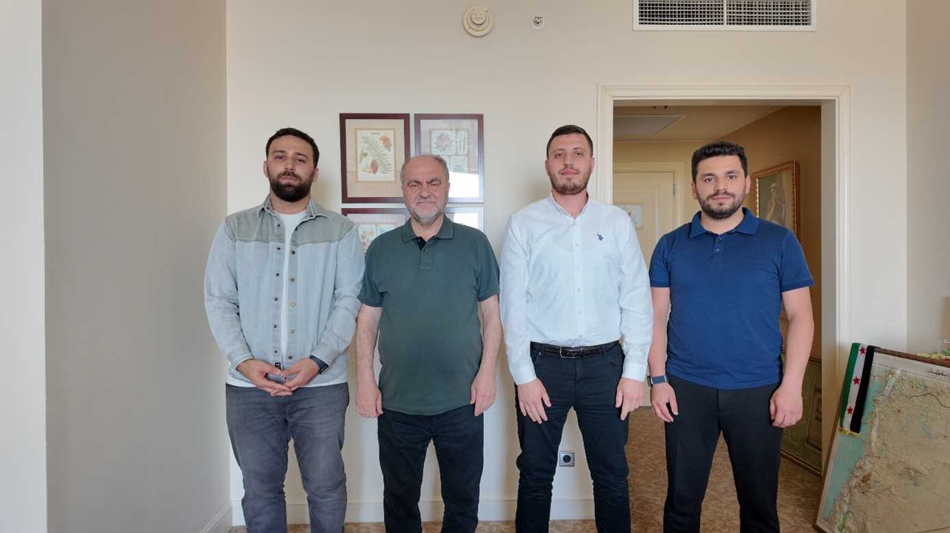 Türkiye Cumhuriyeti Şam Maslahatgüzarı Burhan Köroğlu Ziyareti